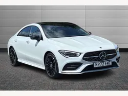 White Used 2022 Mercedes CLA220 AMG Line Premium Plus Sedan | £29,995 (Fair price)