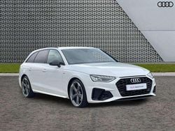 White Used 2021 Audi A4 Black Edition Estate | £22,895 (Fair price)