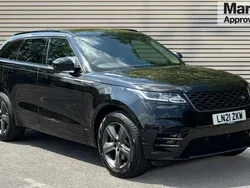 Metallic santorini black Used 2021 Land Rover Range Rover Velar R-Dynamic SUV | £28,596 (Good price)