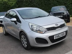Silver Used 2012 Kia Rio Air Hatchback | £2,650 (Good price)