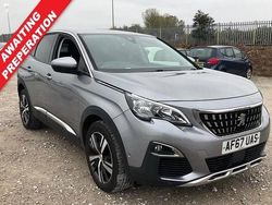Grey Used 2017 Peugeot 3008 Allure SUV | £9,699 (Fair price)