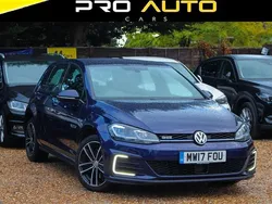 Blue Used 2017 VW Golf VII GTE Hatchback | £10,800 (Fair price)