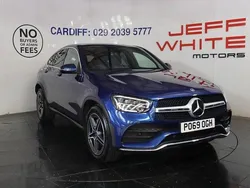 Blue Used 2019 Mercedes GLC220 AMG line Coupe | £26,488 (Good price)