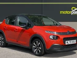Orange Used 2020 Citroën C3 Feel Hatchback | £9,280 (Good price)