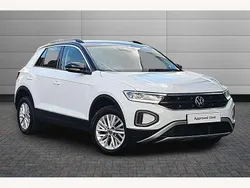 Pure white Used 2023 VW T-Roc Life SUV | £18,495 (Fair price)