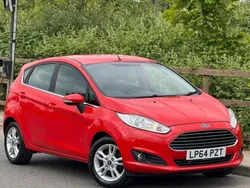 Red Used 2015 Ford Fiesta Zetec Hatchback | £3,295 (Fair price)