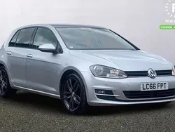Silver Used 2016 VW Golf VII GT Hatchback | £13,699 (Fair price)