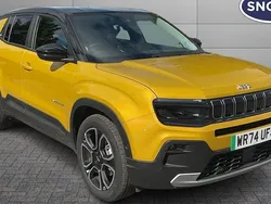 Yellow Used 2024 Jeep Avenger EV Summit SUV | £20,498 (Fair price)