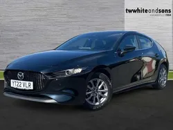 Black Used 2022 Mazda 3 Hatchback | £18,250 (Fair price)