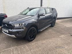 Grey Used 2021 Ford Ranger Wildtrack Pickup | £16,995 (Fair price)