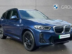 Blue Used 2022 BMW iX3 M Sport SUV | £29,998 (Fair price)