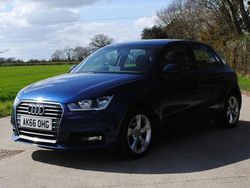 Blue Used 2016 Audi A1 Sportback Sport Hatchback | £7,295 (Fair price)