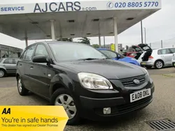 Black Used 2008 Kia Rio 2 Hatchback | £2,595 (A bit pricey)