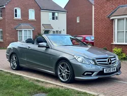 Silver Used 2010 Mercedes E350 Cabriolet | £3,995 (Good price)
