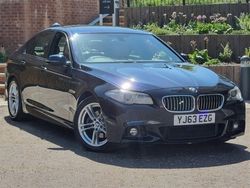 Black Used 2013 BMW 520 M Sport Sedan | £6,560 (Fair price)