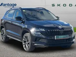 Black magic pearl effect Used 2023 Skoda Karoq SportLine SUV | £26,990 (Fair price)