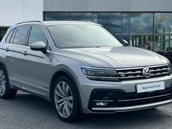 Silver Used 2020 VW Tiguan R-line SUV | £24,216 (Fair price)