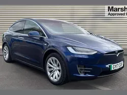 Blue Used 2017 Tesla Model X SUV | £21,946 (Super price)