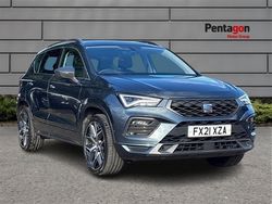 Metallic rhodium grey Used 2021 Seat Ateca FR Sport SUV | £18,095 (Fair price)