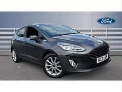 Grey Used 2021 Ford Fiesta Titanium Hatchback | £12,069 (Good price)