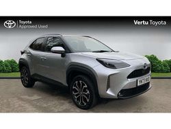 Silver Used 2024 Toyota Yaris Hybrid Design SUV | £21,497 (Fair price)