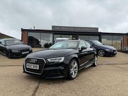Black Used 2017 Audi A3 S-Line Sedan | £12,595 (Good price)