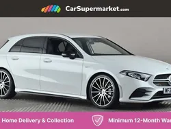 White Used 2022 Mercedes A35 AMG Executive Hatchback | £25,197 (Good price)