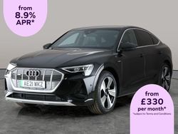 Black Used 2021 Audi e-tron S-Line SUV | £22,492 (Fair price)