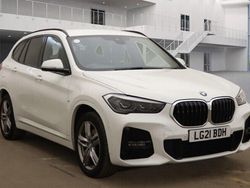 White Used 2021 BMW X1 M Sport SUV | £23,999 (Fair price)