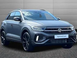 Indium grey with black roof New 2025 VW T-Roc Black Edition SUV | £34,995 (Fair price)
