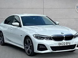 White Used 2022 BMW 330e M Sport | £26,667 (Good price)