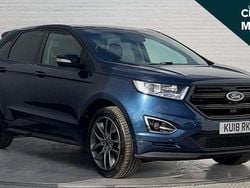 Blue Used 2018 Ford Edge Sport SUV | £15,678 (Fair price)