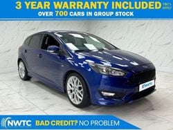 Blue Used 2018 Ford Focus ST-Line Hatchback | £8,295 (Good price)