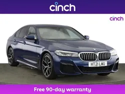Blue Used 2021 BMW 520 M Sport Sedan | £22,899 (Good price)