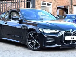 Black Used 2021 BMW 420 M Sport Coupe | £20,450