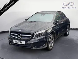 Black Used 2015 Mercedes GLA250 AMG line SUV | £12,295 (Fair price)