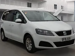 Candy white Used 2019 Seat Alhambra Ecomotive MPV | £14,975 (Good price)