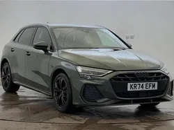 Green Used 2024 Audi A3 e-tron Black Edition Hatchback | £31,450 (Expensive)