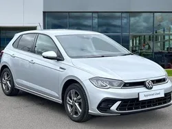 Silver Used 2022 VW Polo R-line Hatchback | £18,094 (Fair price)