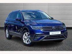 Blue Used 2024 VW Tiguan Allspace Life SUV | £29,595 (Good price)