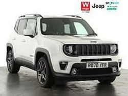 White/black Used 2020 Jeep Renegade SUV | £17,399 (Expensive)