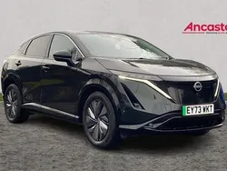 Aurora green Used 2023 Nissan Ariya Evolve SUV | £28,975 (Fair price)