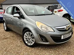 Silver Used 2013 Vauxhall Corsa Hatchback | £6,295 (Fair price)