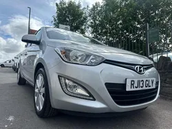 Silver Used 2013 Hyundai i20 Style Hatchback | £5,695 (A bit pricey)