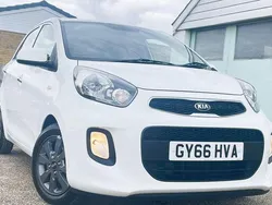 White Used 2016 Kia Picanto 2 Hatchback | £6,495 (Fair price)