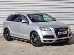 Silver Used 2013 Audi Q7 S-line plus SUV | £9,795 (Good price)