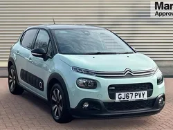 Green Used 2017 Citroën C3 Flair Hatchback | £7,228 (Fair price)