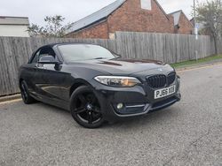 Black Used 2016 BMW 218 Sport Line Cabriolet | £9,995 (Good price)