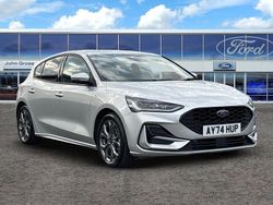 Silver Used 2024 Ford Focus ST-Line Hatchback | £20,995 (Fair price)