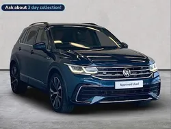 Blue Used 2023 VW Tiguan R-line SUV | £29,457 (Fair price)